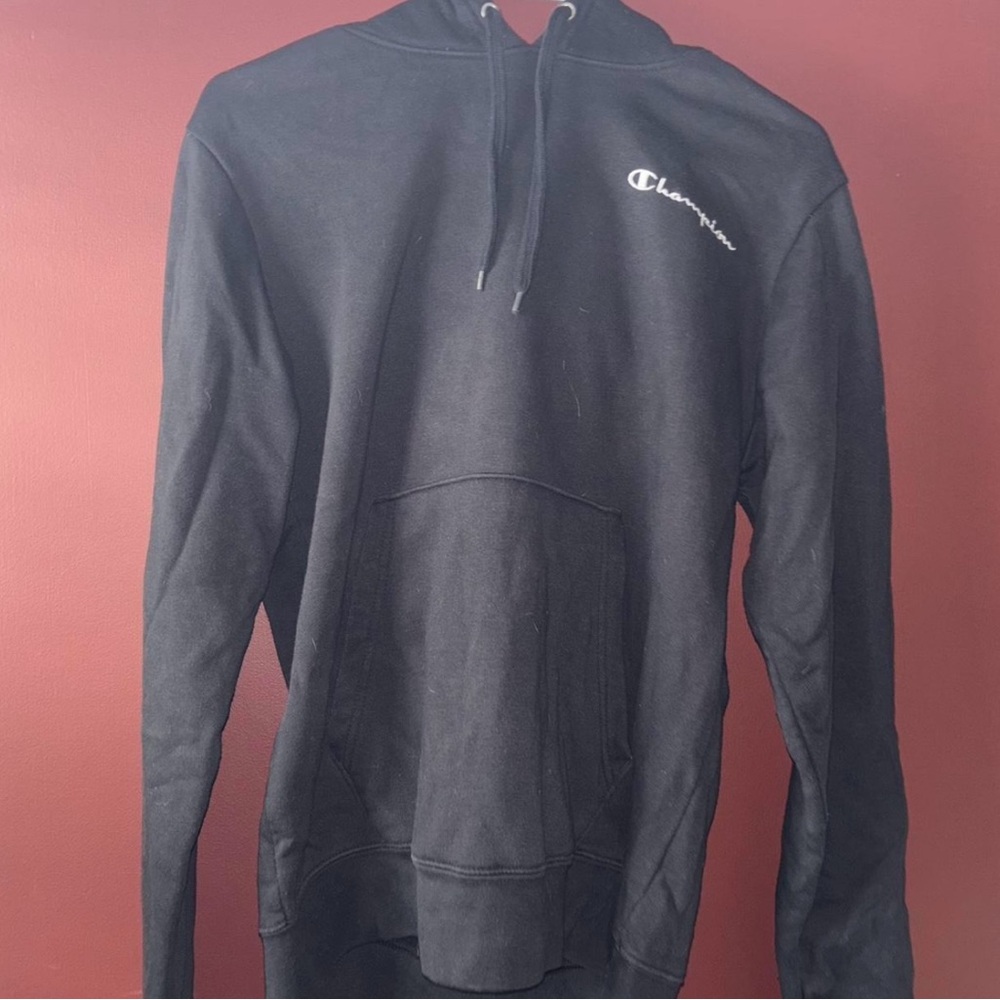 Champion Black Quarter-Zip Sweatshirt